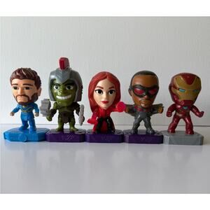 5 Marvel Avenger Figures by McDonald's